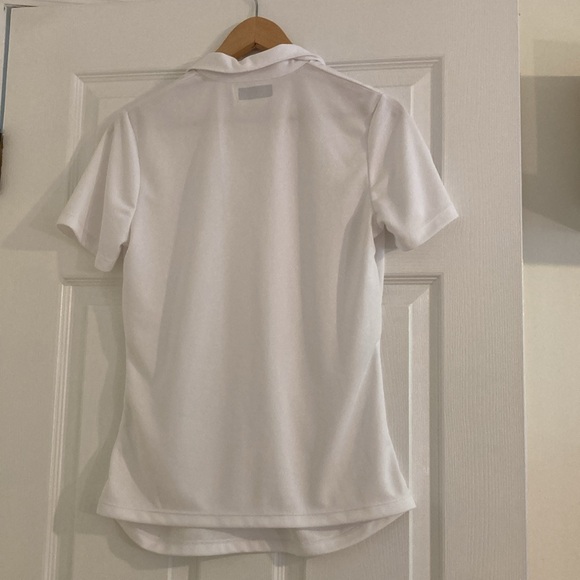 PGA Tour Appare Women’s AirFlux Solid Short Sleeve Polo White Small - Picture 7 of 7